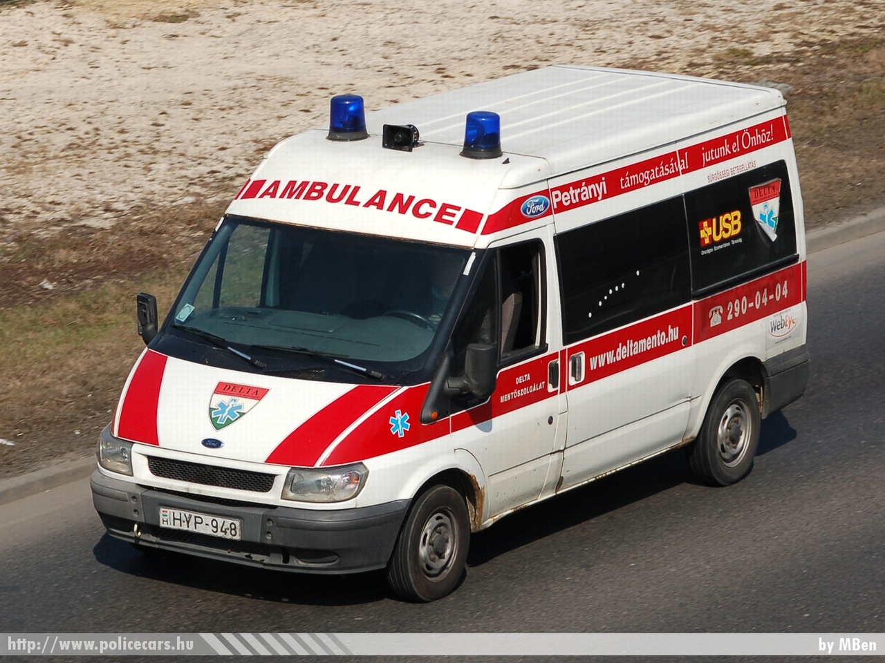 Ford Transit, Budapest, Delta Mentõszolgálat, fotó: MBen
Keywords: mentő mentőautó magyar Magyarország hungarian Hungary ambulance HYP-948