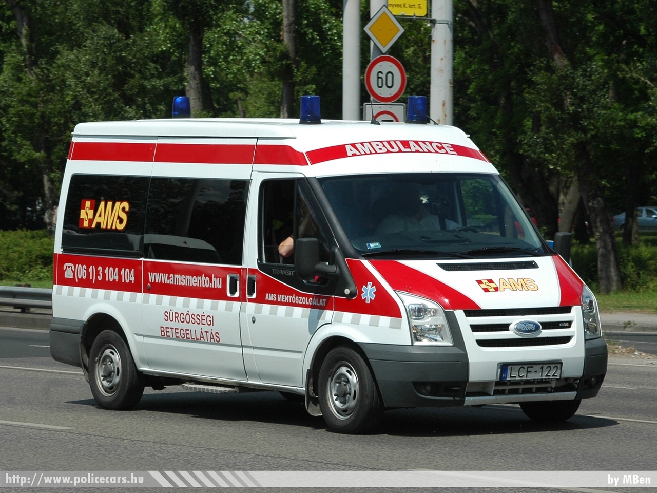 Ford Transit, AMS Assistance Kft., fotó: MBen
Keywords: mentő mentőautó magyar Magyarország hungarian Hungary ambulance LCF-122