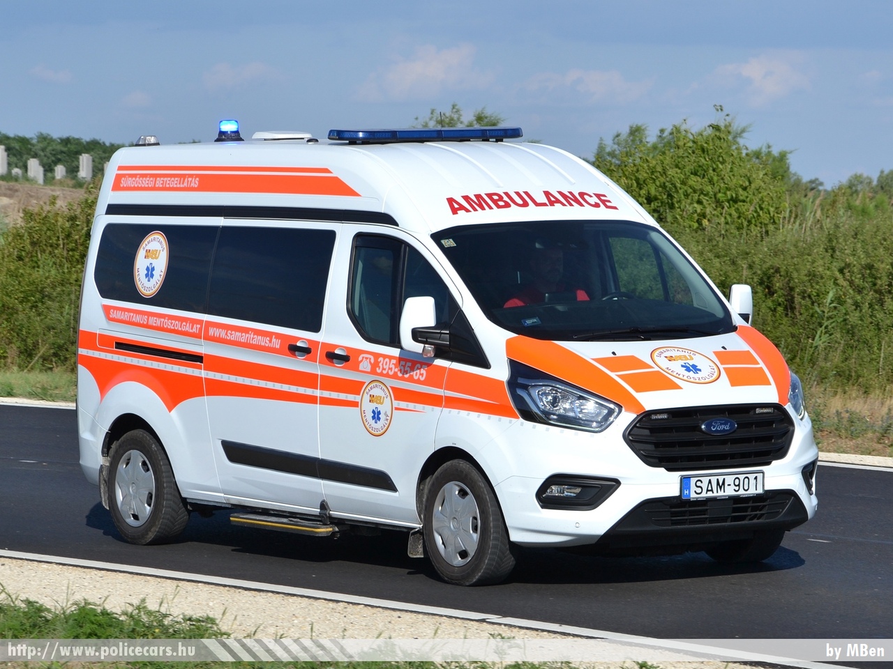 Ford Transit, Samaritanus Mentõszolgálat, fotó: MBen
Keywords: mentő mentőautó magyar Magyarország hungarian Hungary ambulance SAM-901