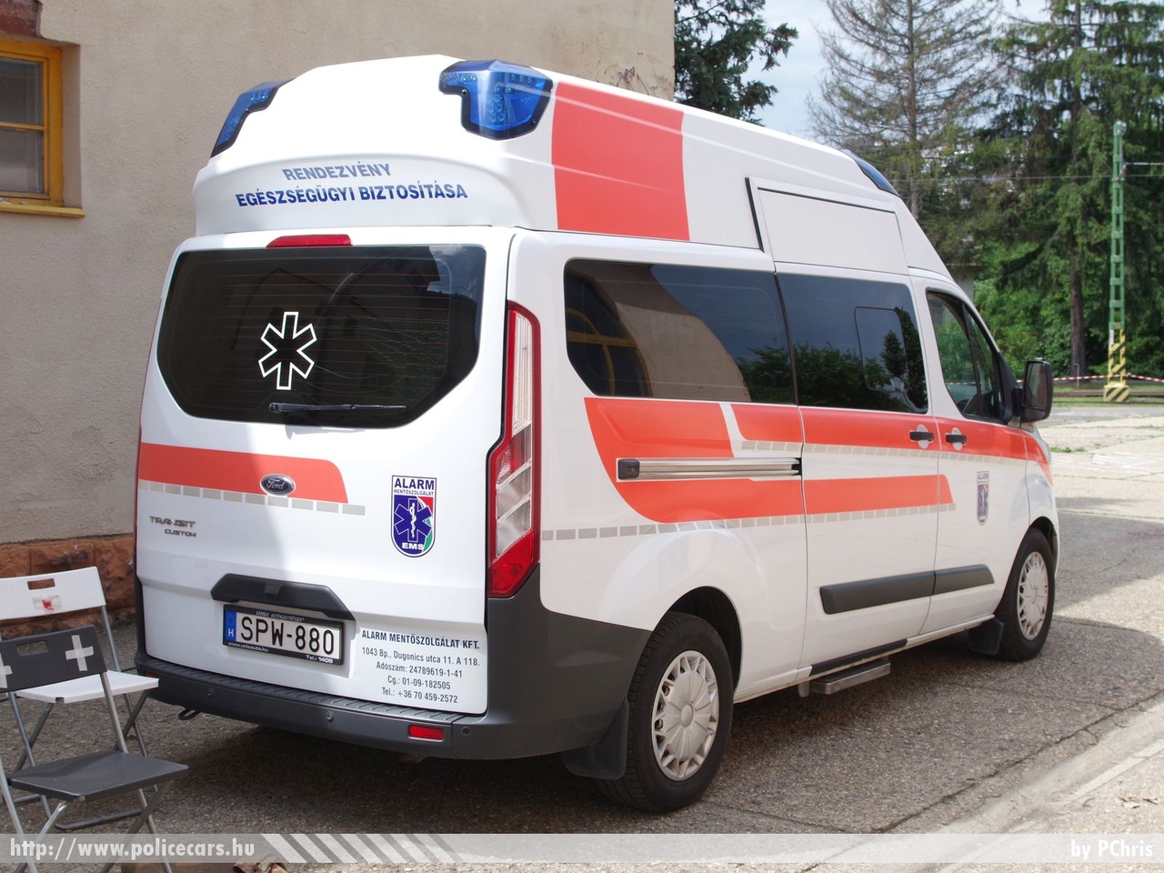 Ford Transit Custom, Alarm Mentőszolgálat Kft., fotó: PChris
Keywords: mentő mentőautó magyar Magyarország hungarian Hungary ambulance SPW-880