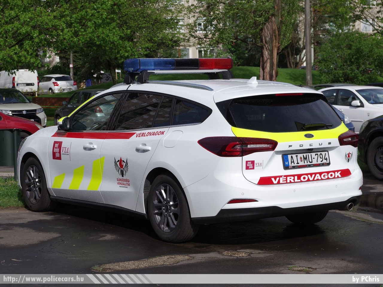 Ford Focus IV, vérszállítás, Vérlovagok, Magyar Mentőszolgálat Alapítvány, fotó: PChris
Keywords: mentő magyar Magyarország mentőautó ambulance Hungary hungarian AIMU-794