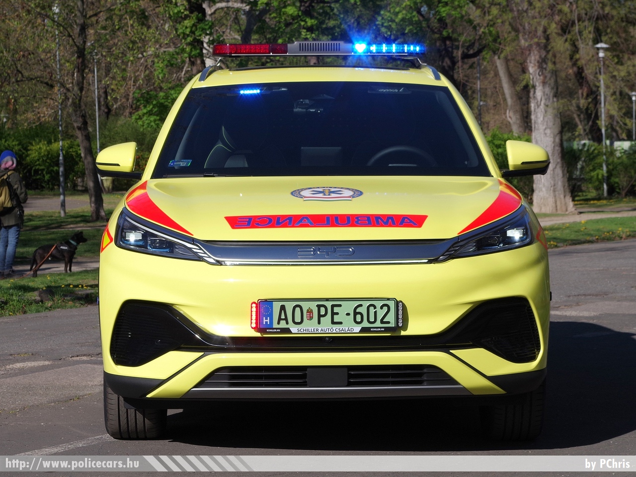 BYD Atto 3, Országos Mentőszolgálat, fotó: PChris
Keywords: mentő magyar Magyarország mentőautó OMSZ ambulance Hungary hungarian AOPE-602