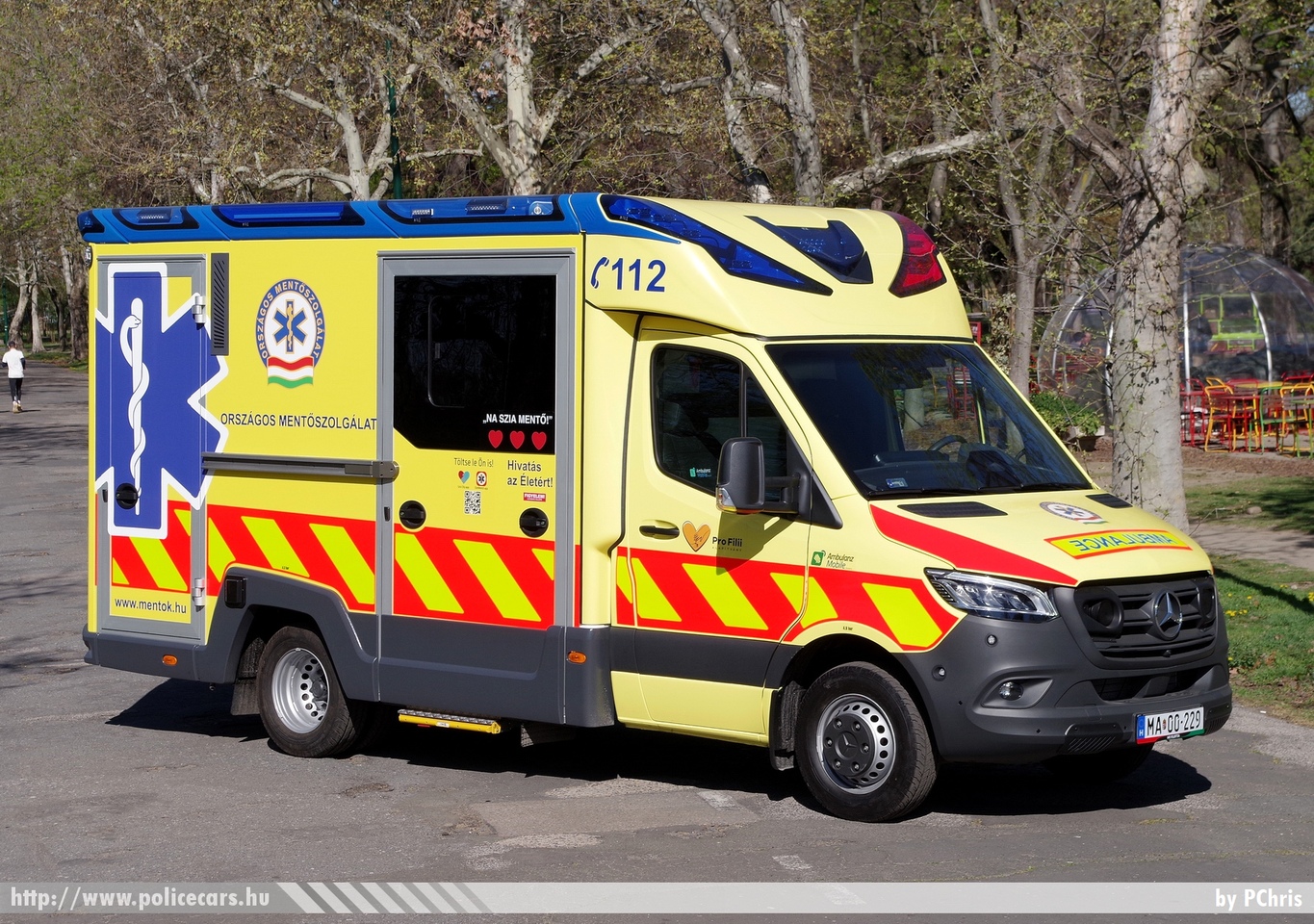 Mercedes Sprinter III Ambulanz Mobile Tigis N20, Országos Mentõszolgálat, fotó: PChris
Keywords: magyar Magyarország mentő mentőautó OMSZ Hungary hungarian ambulance MA00-229