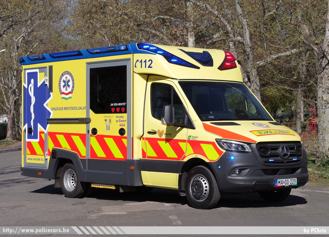 Mercedes Sprinter III Ambulanz Mobile Tigis N20, Országos Mentõszolgálat, fotó: PChris
Keywords: magyar Magyarország mentő mentőautó OMSZ Hungary hungarian ambulance MA00-229