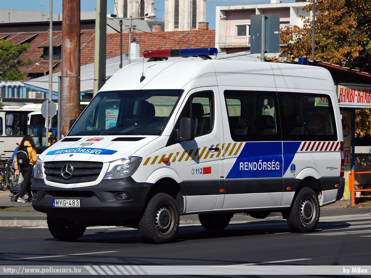 Mercedes-Benz Sprinter II facelift 316CDI 4x4, fotó: MBen
Keywords: rendőr rendőrautó rendőrség magyar Magyarország Hungary hungarian police policecar MYG-483