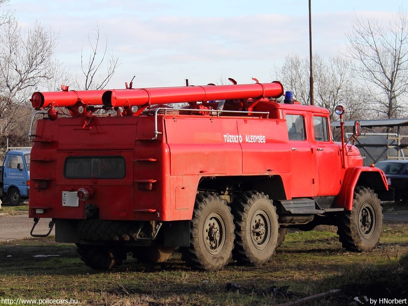 ZIL 131 AC-40, fotó: HNorbert
Keywords: katonai honvédségi honvédség magyar Magyarország tûzoltó tûzoltóautó tûzoltóság
