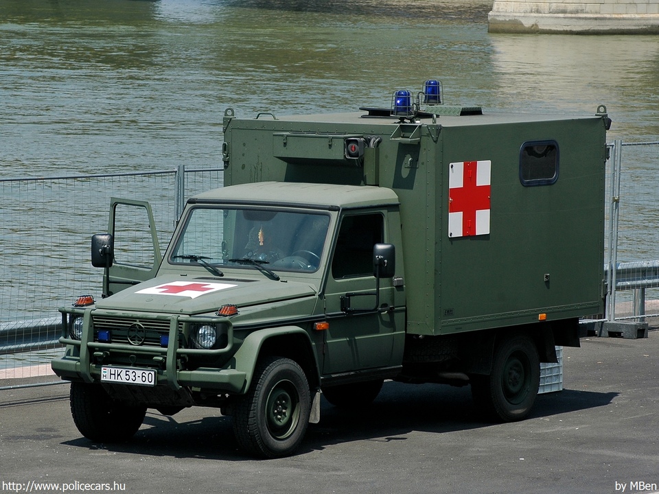 Mercedes-Benz G270 CDI, fotó: MBen
Keywords: katonai honvédségi honvédség magyar mentő mentőautó