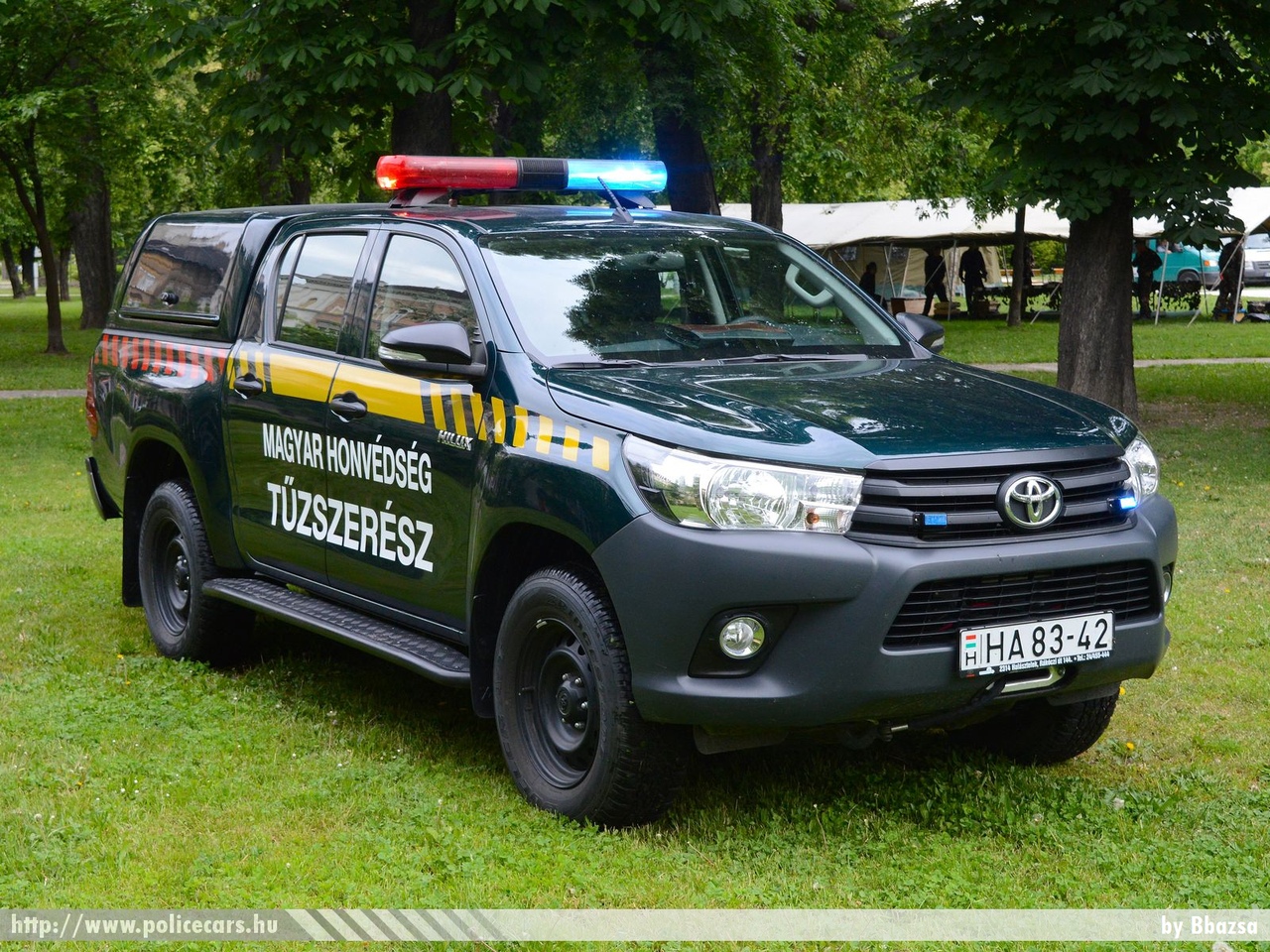 Toyota Hilux, fotó: Bbazsa
Keywords: HA83-42 honvédségi honvédség magyar Magyarország tûzszerész 