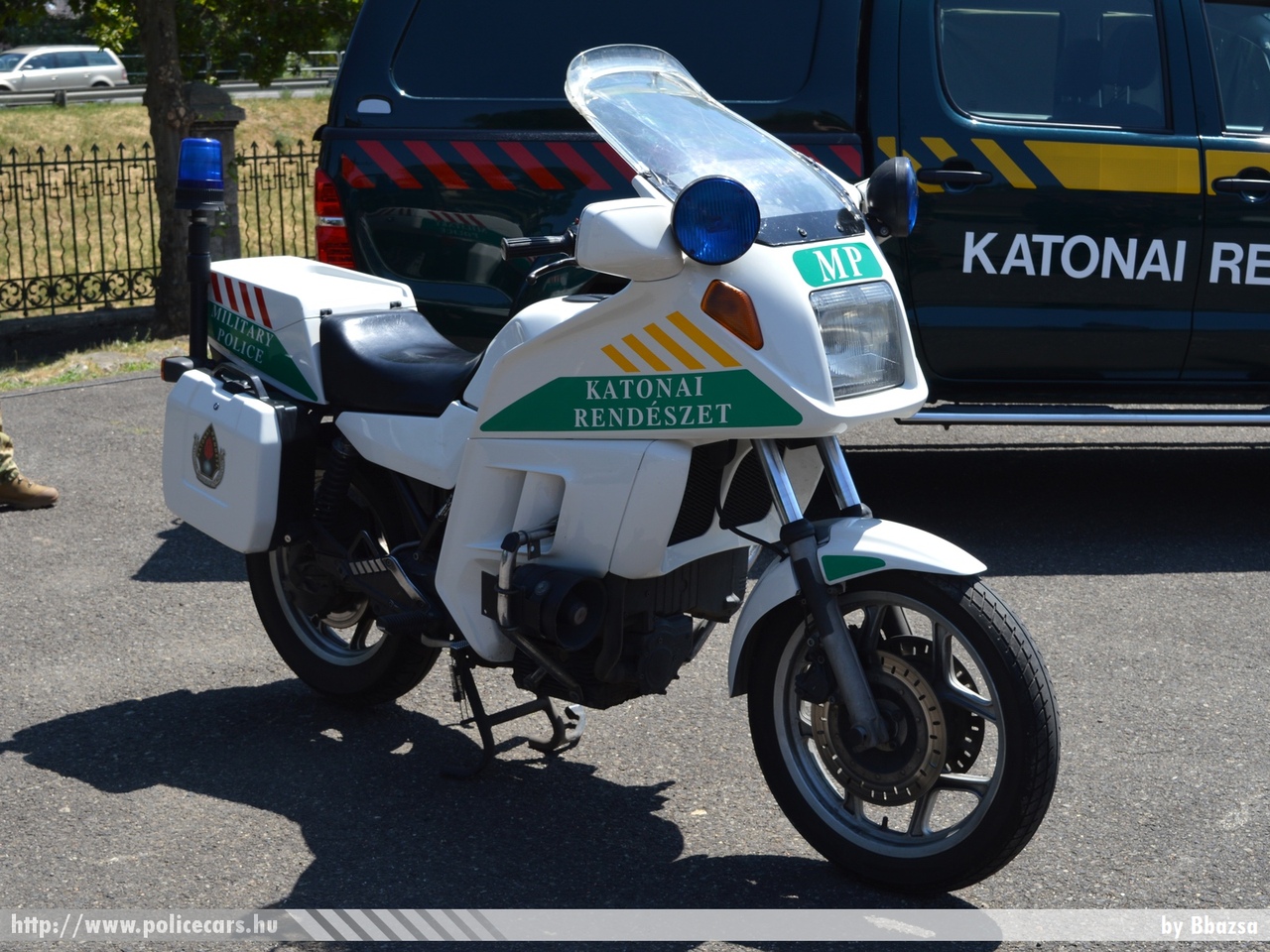 BMW K75RT, Katonai Rendészet, fotó: Bbazsa
Keywords: katonai honvédségi honvédség rendőr rendészet magyar Magyarország hungarian Hungary military police policecar HN21-41