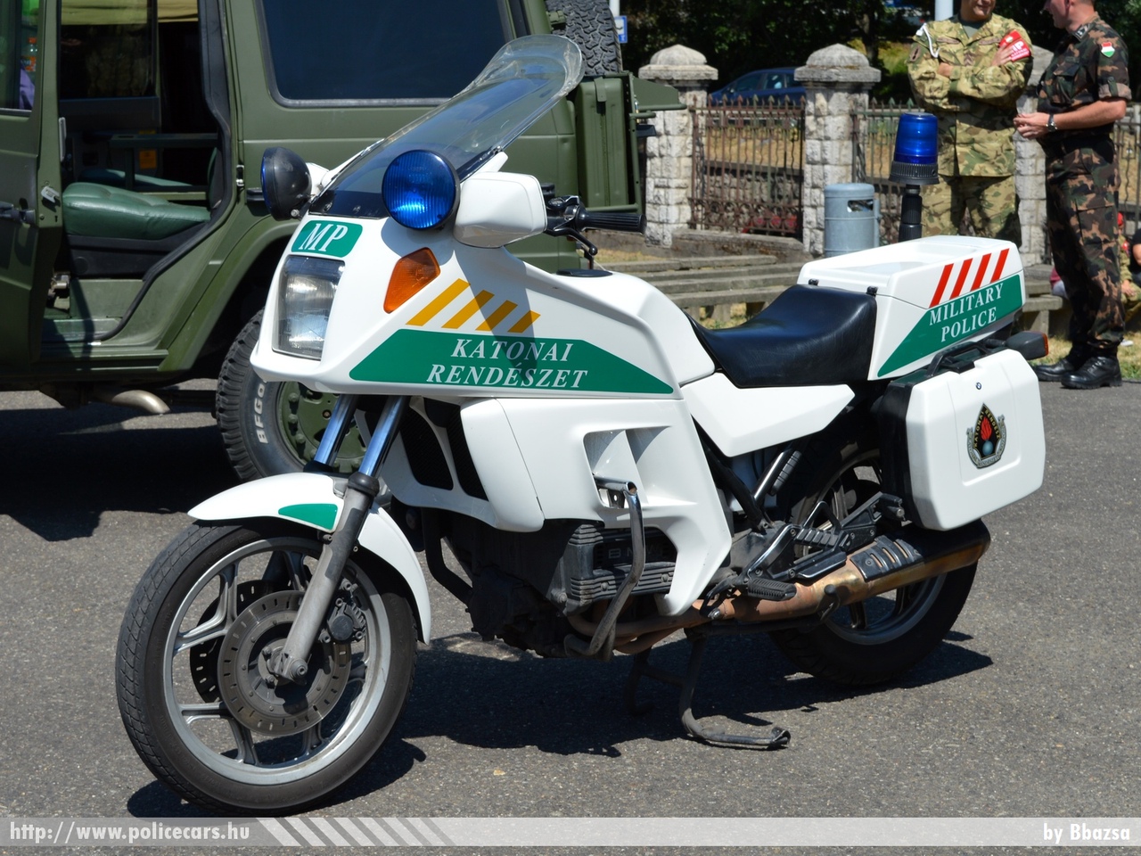BMW K75RT, Katonai Rendészet, fotó: Bbazsa
Keywords: katonai honvédségi honvédség rendőr rendészet magyar Magyarország hungarian Hungary military police policecar HN21-41