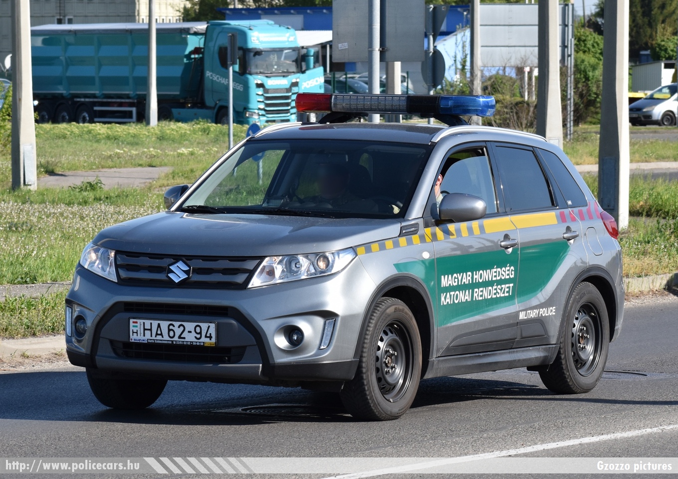 Suzuki Vitara, fotó: Gzozzo pictures
Keywords: katonai honvédségi honvédség rendőr rendészet magyar Magyarország hungarian Hungary military police policecar HA62-94