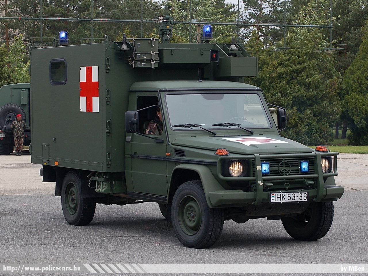 Mercedes-Benz G270 CDI, fotó: MBen
Keywords: katonai honvédségi honvédség magyar mentő mentőautó military ambulance hungary hungarian HK53-56