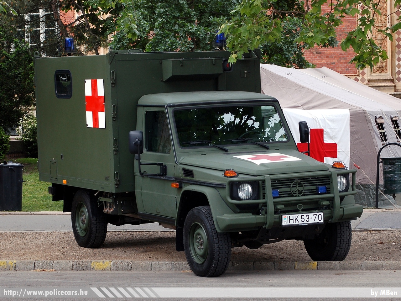 Mercedes-Benz G270 CDI, fotó: MBen
Keywords: katonai honvédségi honvédség magyar mentő mentőautó military ambulance hungary hungarian HK53-70