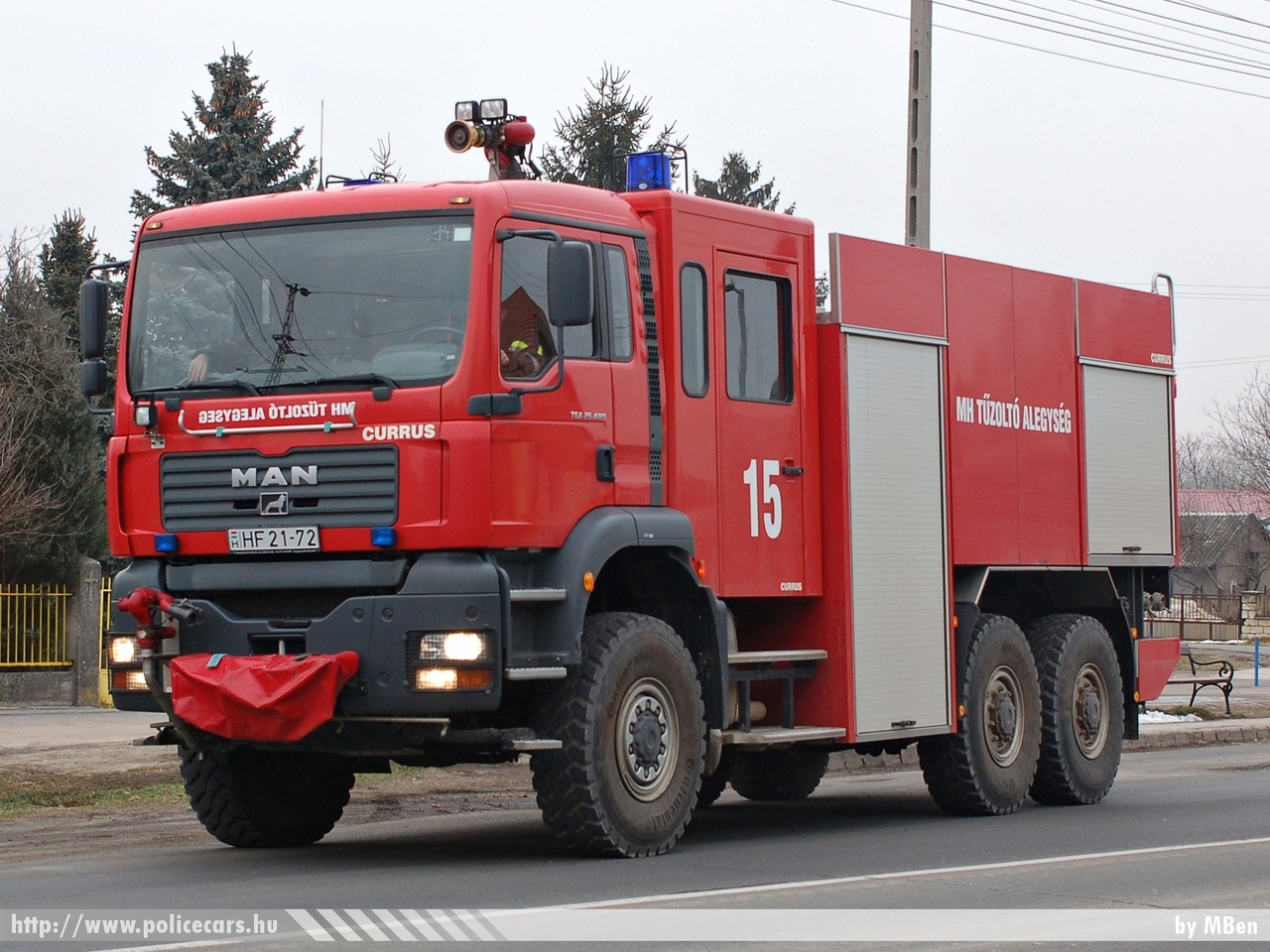 MAN TGA 25.480, fotó: MBen
Keywords: katonai honvédségi honvédség magyar tûzoltó tûzoltóautó tûzoltóság military firetruck HF21-72