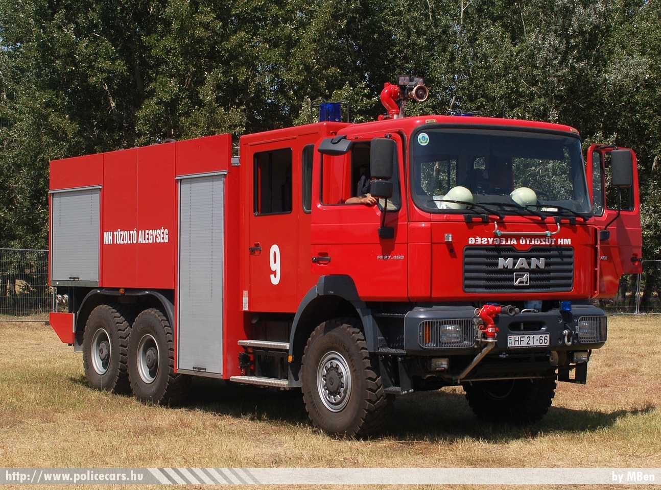 MAN FE 27.460, fotó: MBen
Keywords: katonai honvédségi honvédség magyar tûzoltó tûzoltóautó tûzoltóság military firetruck HF21-66