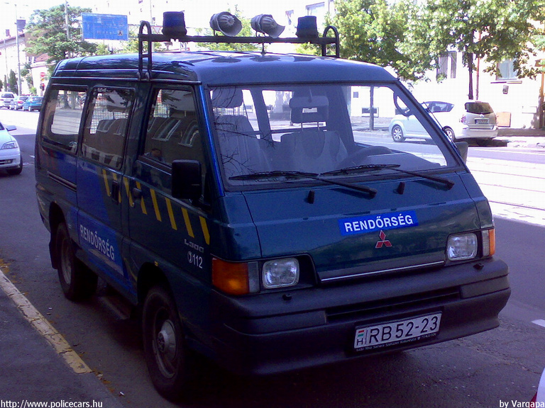 Mitsubishi L300, fotó: Vargapa
Keywords: rendőrség rendőrautó rendőr magyar Magyarország RB52-23