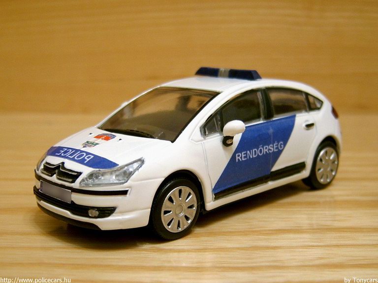 Citroen C4, modell és fotó: Tonycars
Keywords: modell modellautó rendőr rendőrség rendőrautó