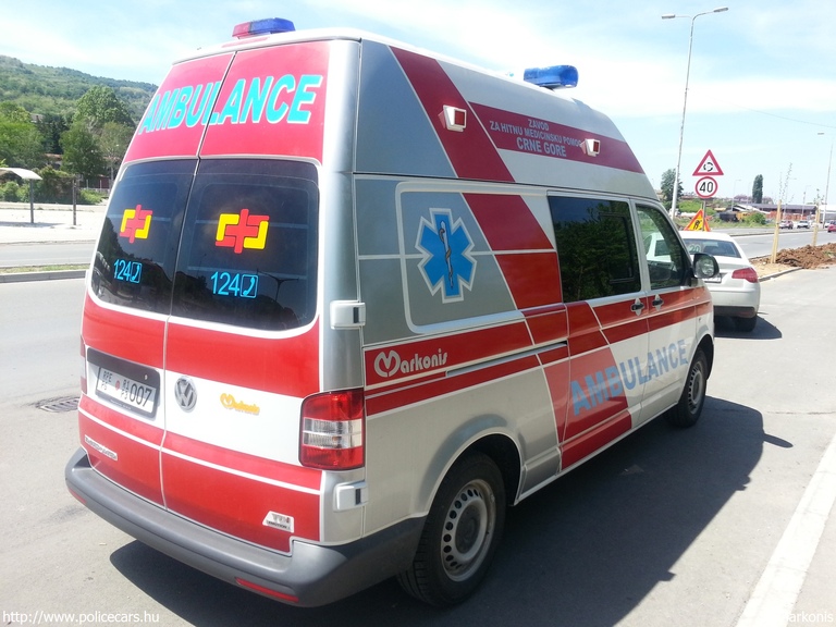 Volkswagen Transporter T5 facelift, fotó: Markonis
Keywords: mentő mentőautó montenegrói Montenegró Crna Gora