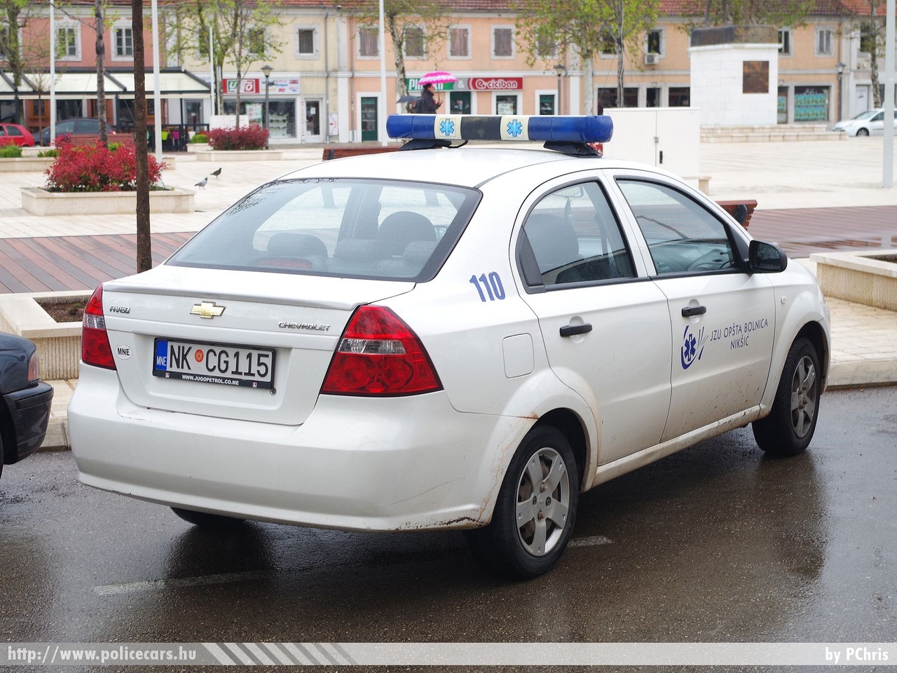 Chevrolet Aveo, Niksic, fotó: PChris
Keywords: montenegrói Montenegró crna gora mentő mentőautó ambulance