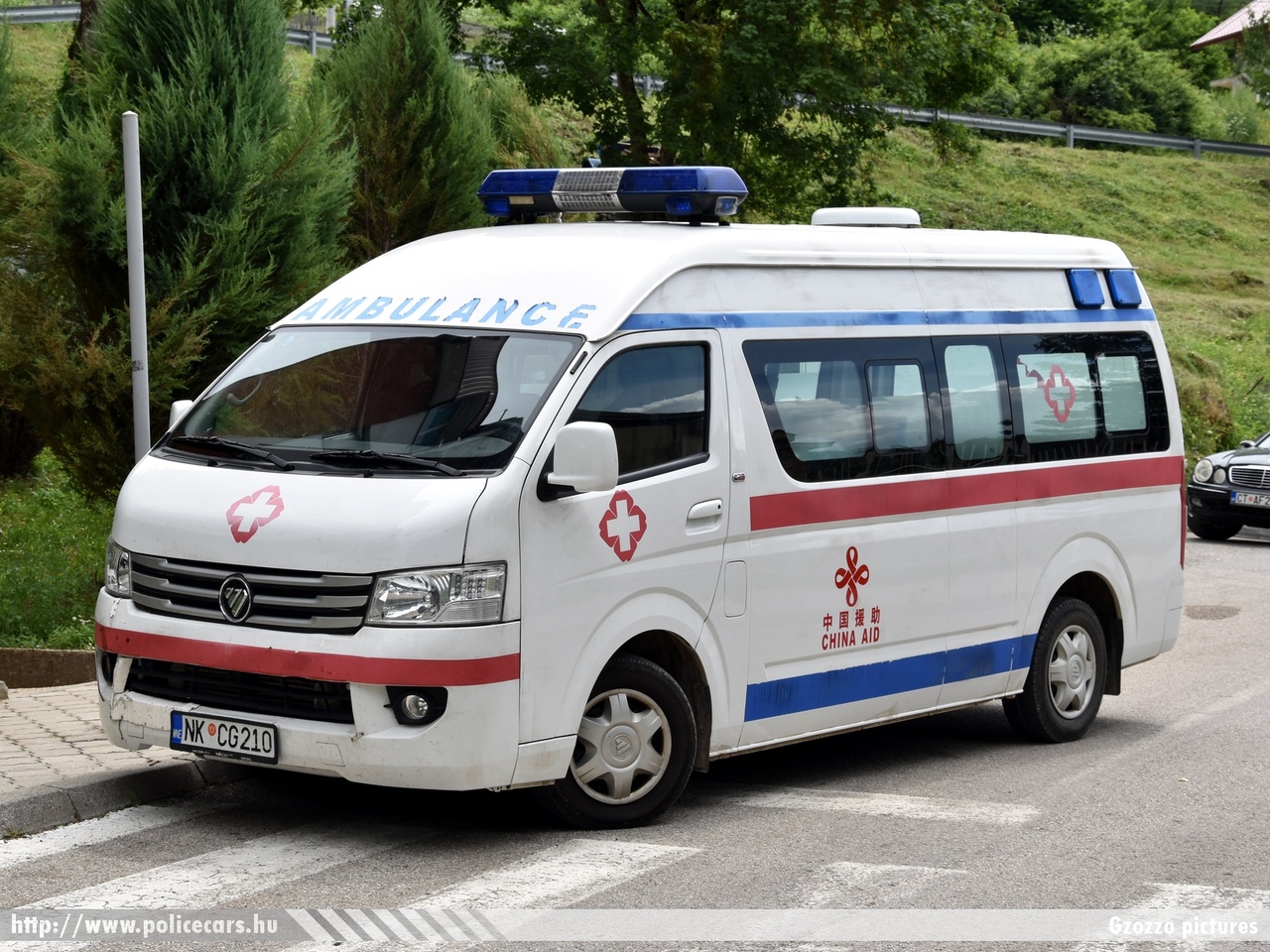 Foton View CS2, fotó: Gzozzo pictures
Keywords: montenegrói Montenegró crna gora mentő mentőautó ambulance
