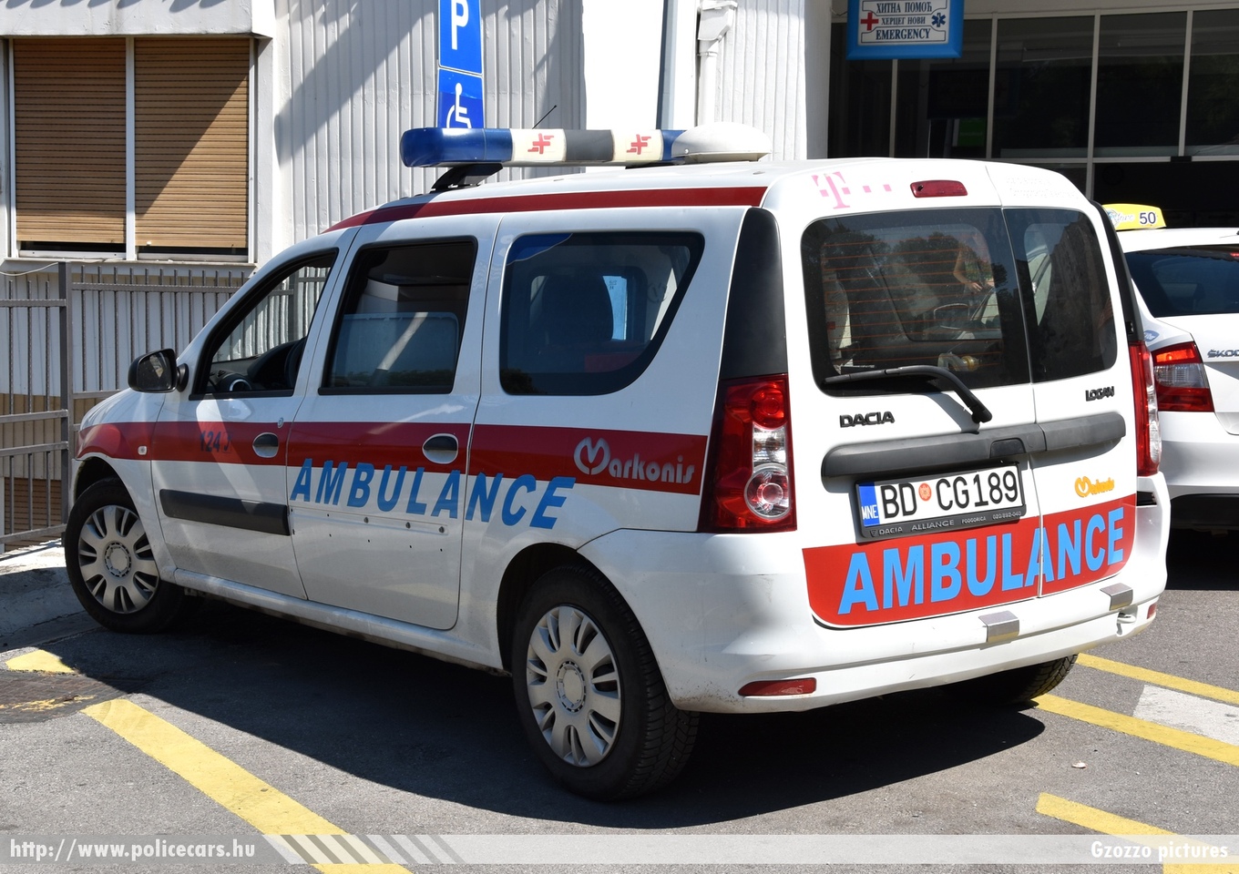 Dacia Logan MCV, fotó: Gzozzo pictures
Keywords: montenegrói Montenegró crna gora mentő mentőautó ambulance