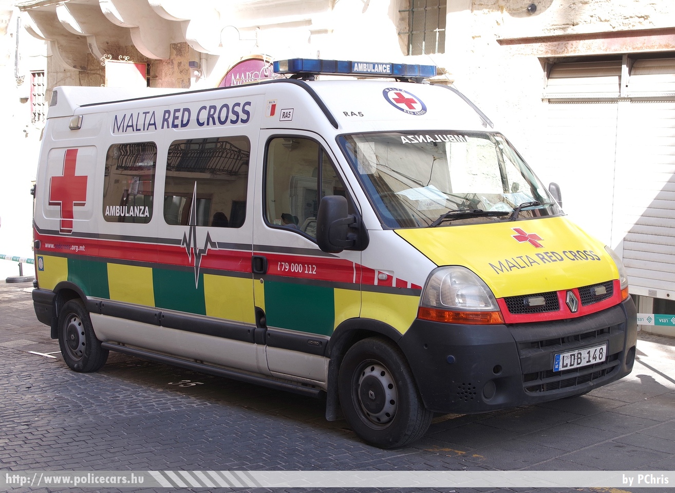 Renault Master, Malta Red Cross, fotó:: PChris
Keywords: Málta máltai mentő mentőautó Maltese ambulance