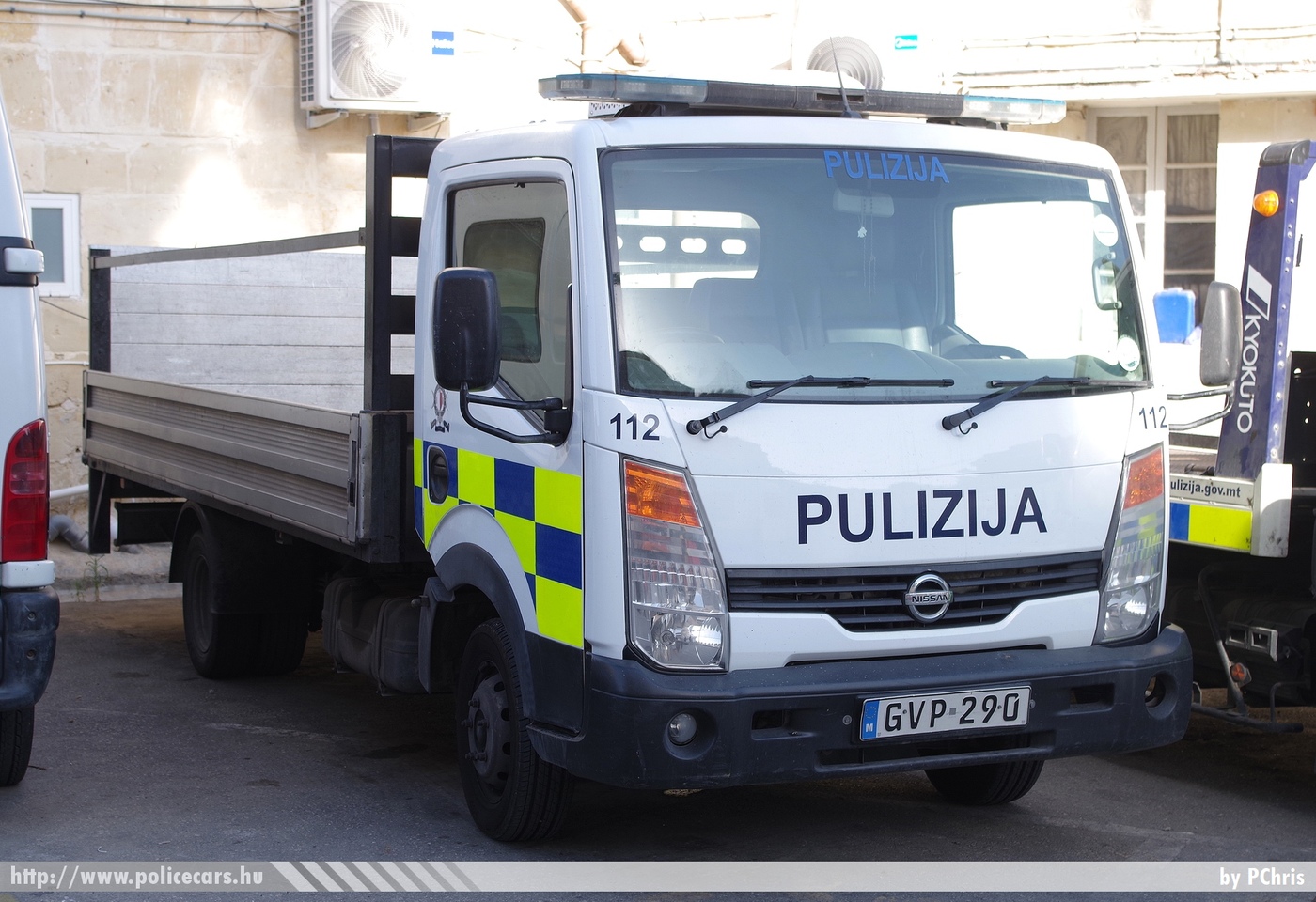 Nissan Cabstar, Pulizija (Malta Police Force), fotó: PChris
Keywords: Málta máltai rendőr rendőrautó rendőrség maltese police policecar