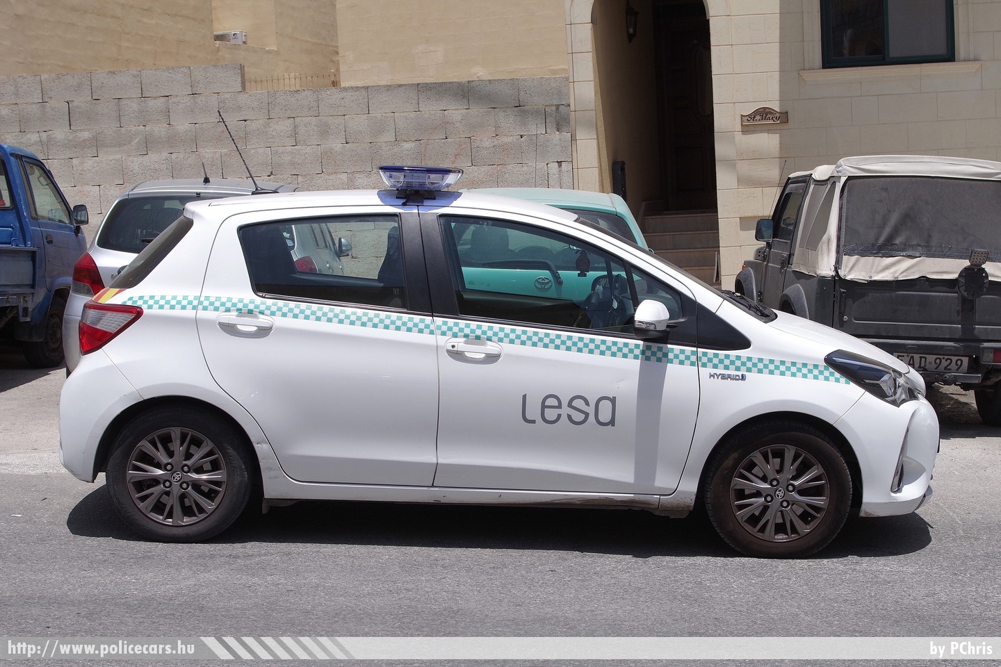 Toyota Yaris, LESA (Local Enforcement Systems Agency), fotó: PChris
Keywords: Málta máltai maltese