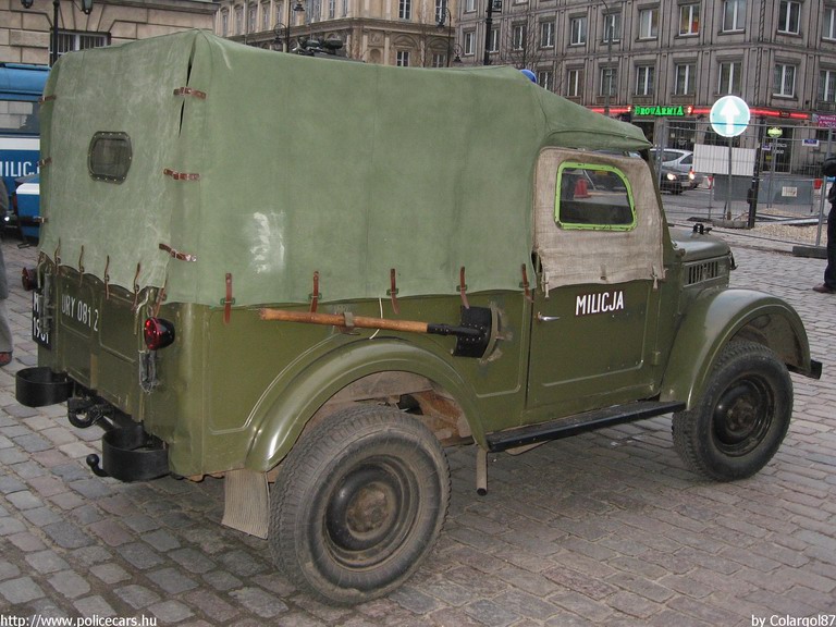 Gaz 69, fotó: Colargol87
Keywords: rendőr rendőrautó rendőrség lengyel Lengyelország