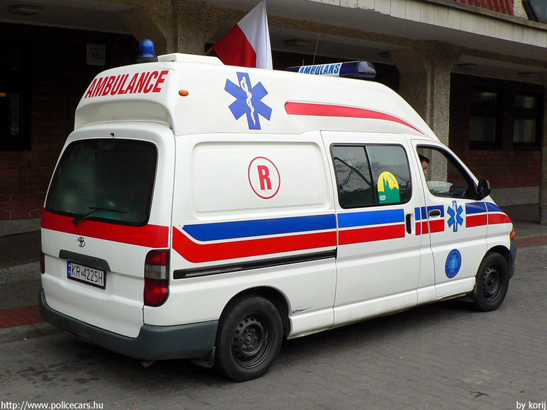 Toyota Hiace, fotó: korij
Keywords: lengyel lengyelország mentő mentőautó