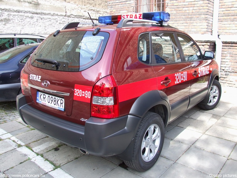 Hyundai Tucson, Krakkó JRG1, fotó: Gzozzo pictures
Keywords: tûzoltó tûzoltóautó tûzoltóság Lengyelország lengyel