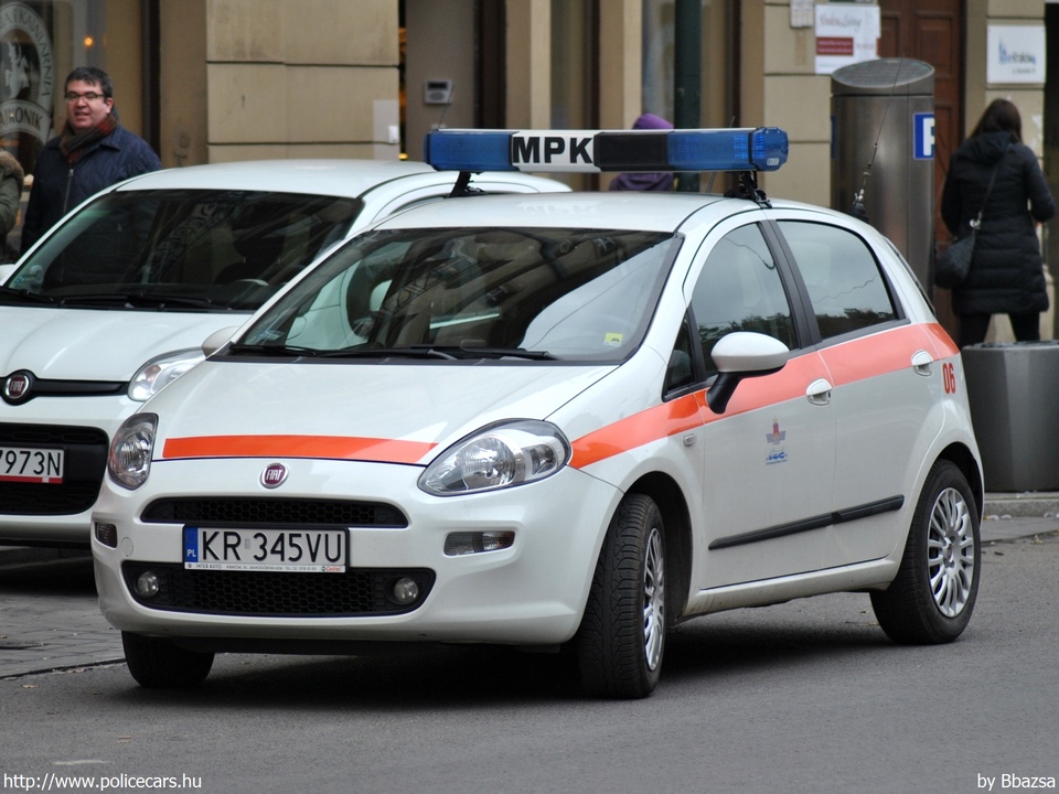 Fiat Punto, MPK (Krakkói közlekedési vállalat) , Krakkó, fotó: Bbazsa
