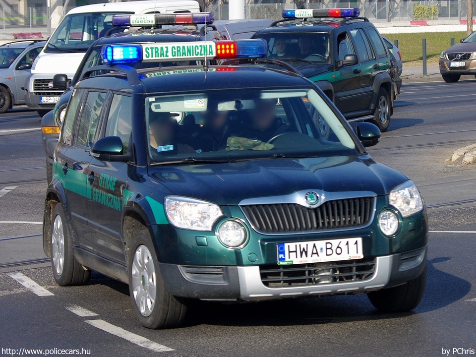 Skoda Yeti TDI 4x4, fotó: PChris
Keywords: lengyel Lengyelország rendőr rendőrautó rendőrség határőrség polish Poland border police policecar