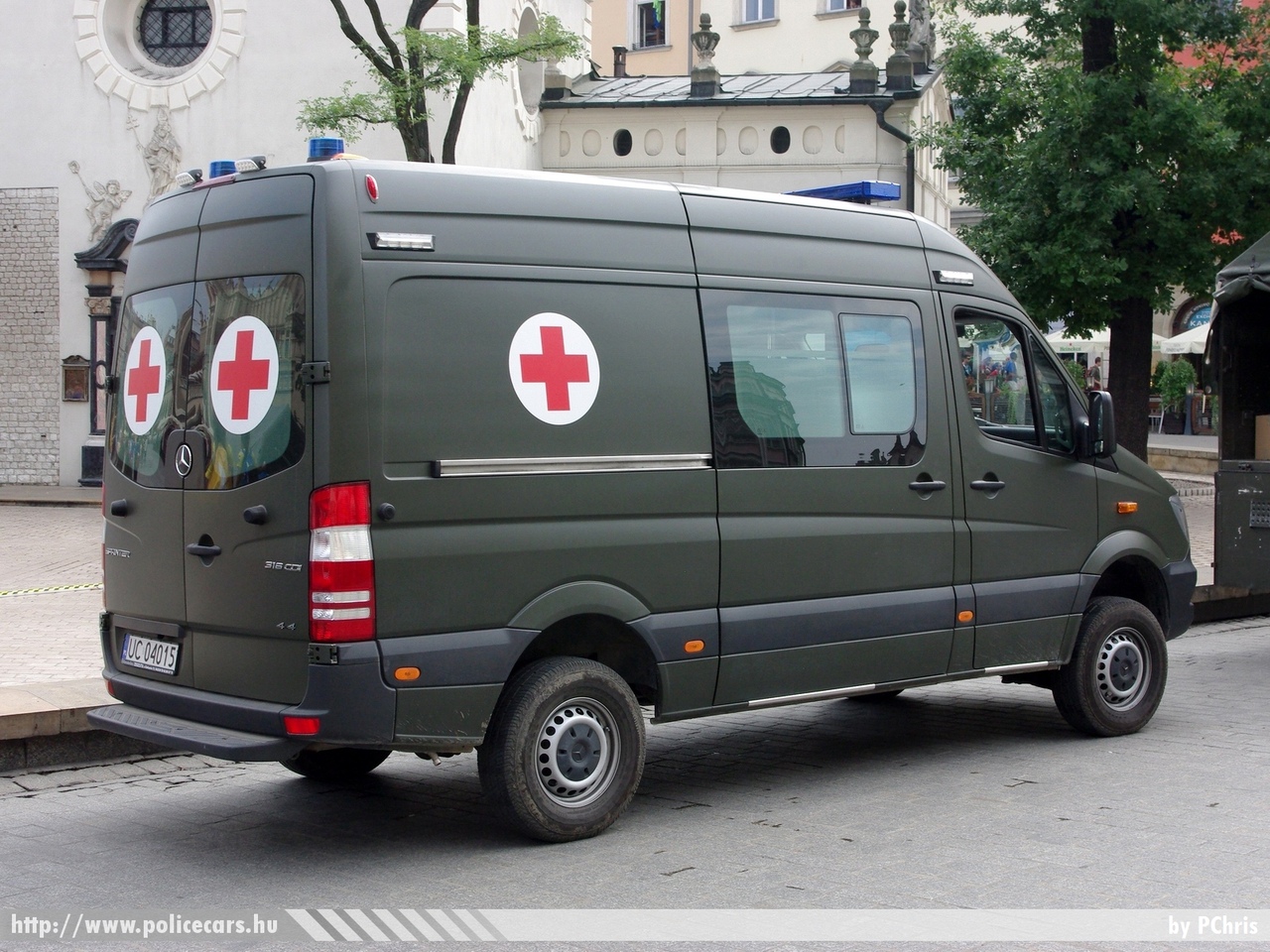 Mercedes Sprinter 316CDI 4x4, fotó: PChris 
Keywords: lengyel lengyelország 