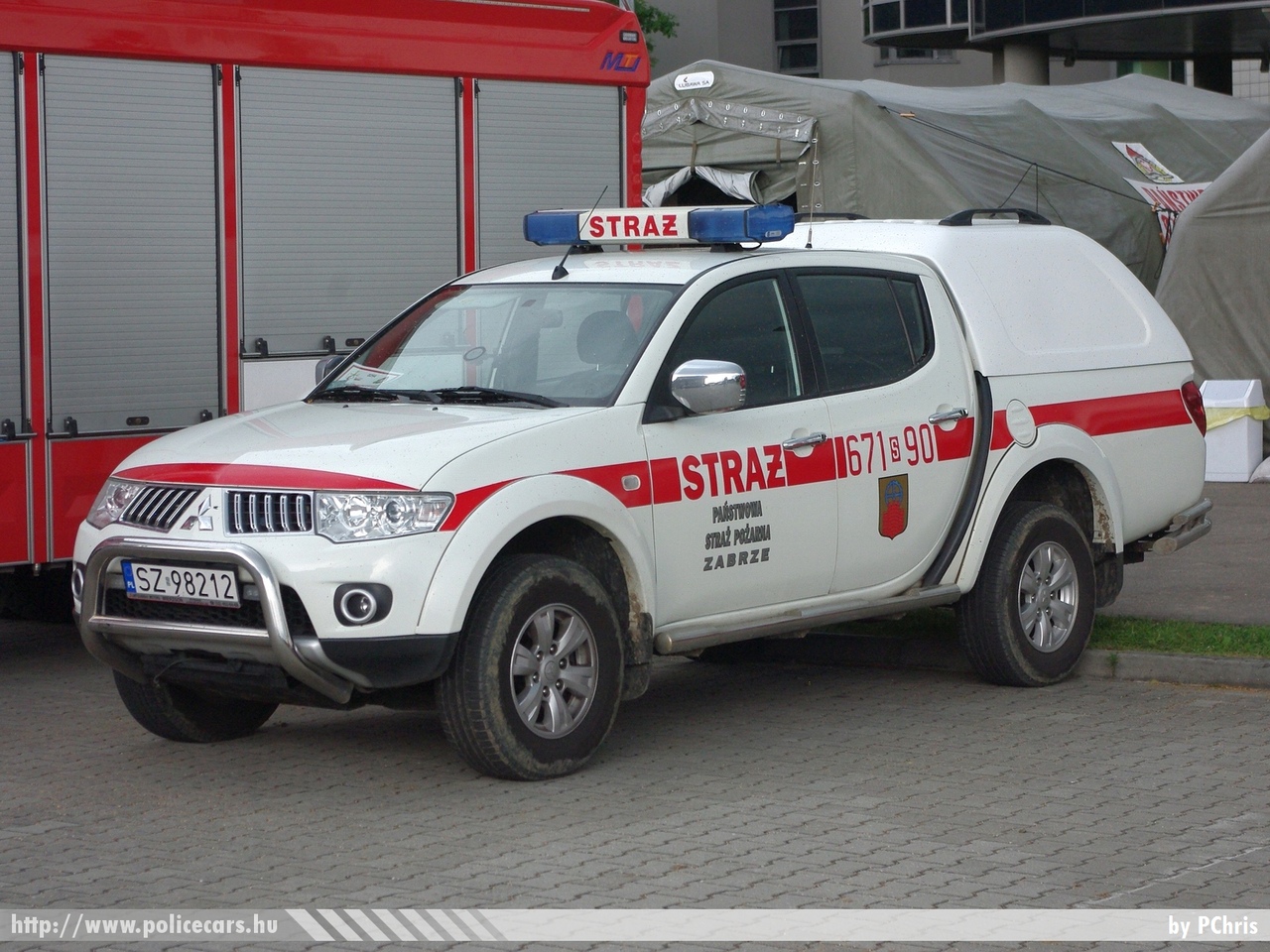 Mitsubishi L200, fotó: PChris
Keywords: lengyel lengyelország tûzoltóság tûzoltó fire dept 