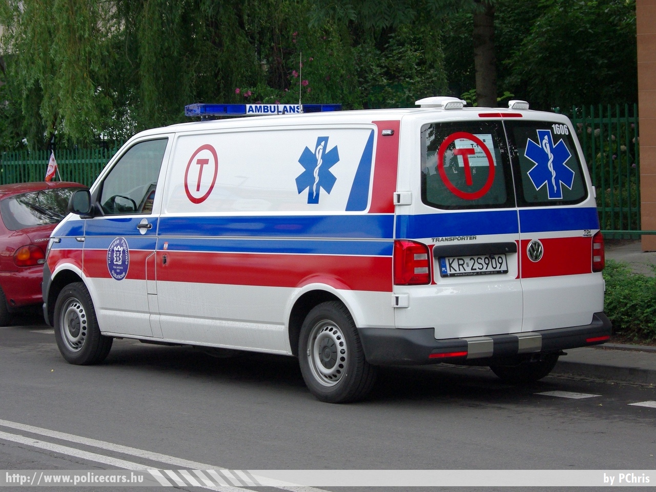 Volkswagen Transporter T6, fotó: PChris 
Keywords: lengyel lengyelország mentő ambulance