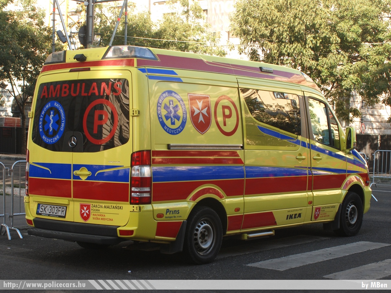 Mercedes Sprinter III, Zakon Maltanski Polska, fotó: MBen
Keywords: lengyel Lengyelország polish Poland mentő mentőautó ambulance