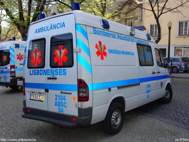 Mercedes Sprinter, fotó: PChris
Keywords: portugál Portugália mentő mentőautó