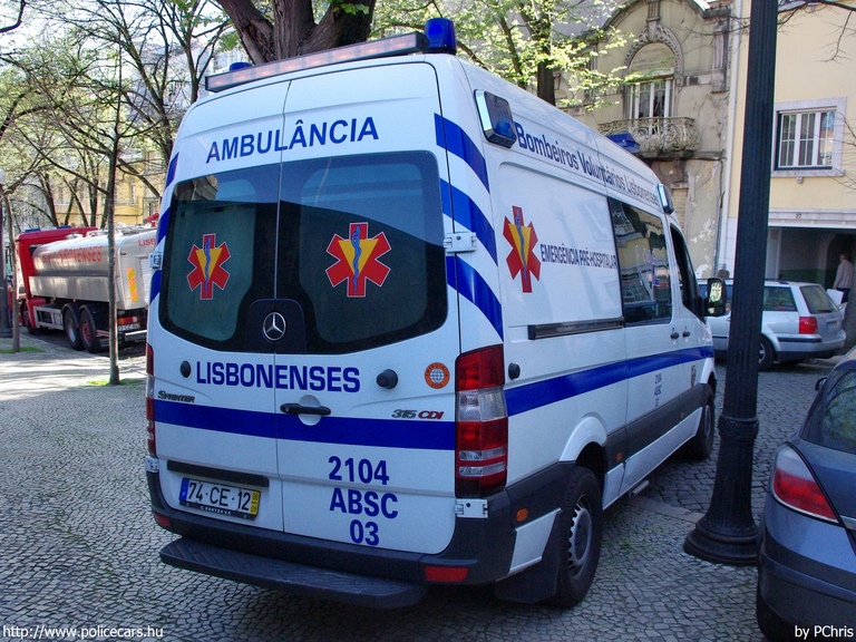 Mercedes Sprinter II, fotó: PChris
Keywords: portugál Portugália mentő mentőautó
