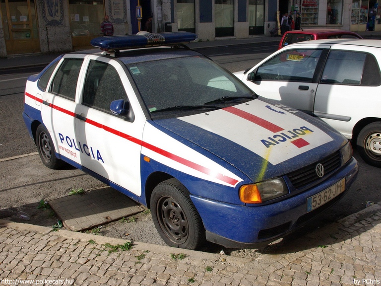 Volkswagen Polo, fotó: PChris
Keywords: portugál Portugália rendőr rendőrautó rendőrség
