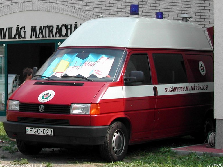 VW Transporter T4, fotó: SMVKI
Keywords: polgári védelemkatasztrófavédelem magyar Magyarország FGC-023