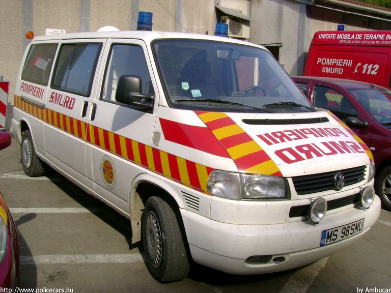 VW Transporter T4, fotó: Ambucar
Keywords: román Románia mentő mentőautó