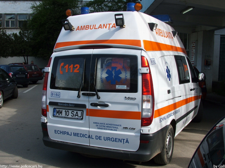 Mercedes Vito, fotó: Gall
Keywords: román Románia mentő mentőautó