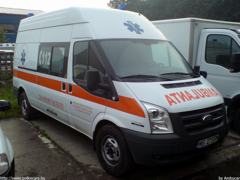 Ford Transit, fotó: Ambucar
Keywords: román Románia mentő mentőautó