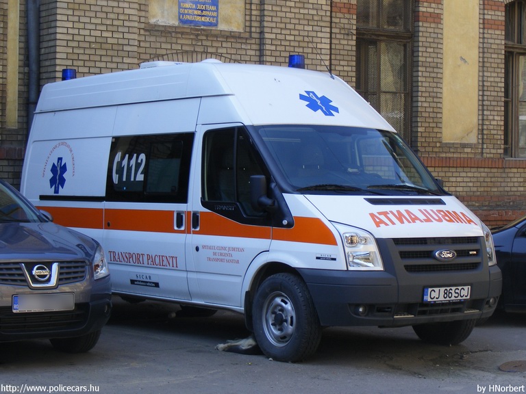 Ford Transit, fotó: HNorbert
Keywords: román Románia mentő mentőautó