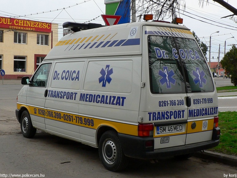 Volkswagen Transporter T4, fotó: korij
Keywords: román Románia mentő mentőautó