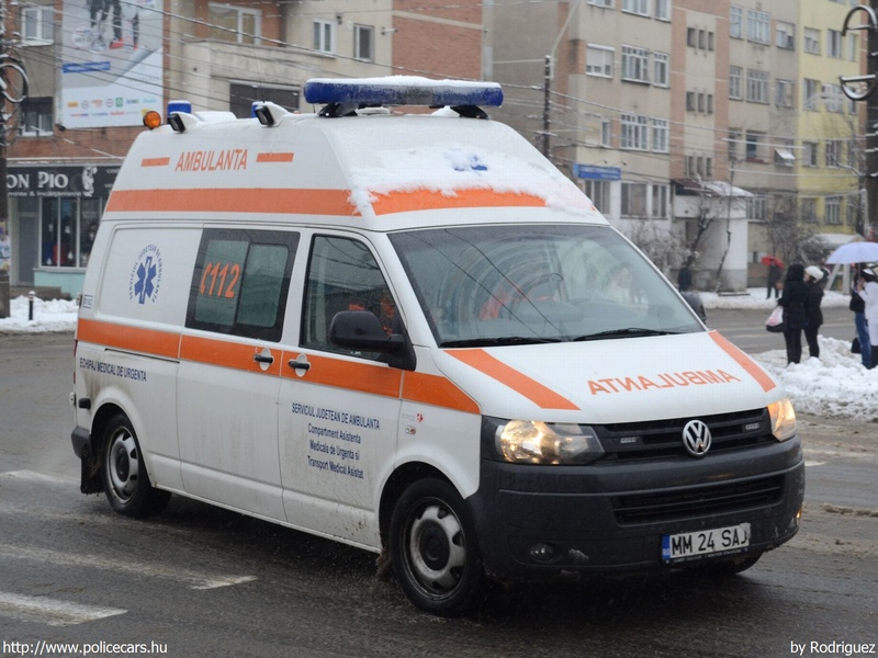 Volkswagen Transporter T5 facelift, fotó: Rodriguez
Keywords: román Románia mentő mentőautó