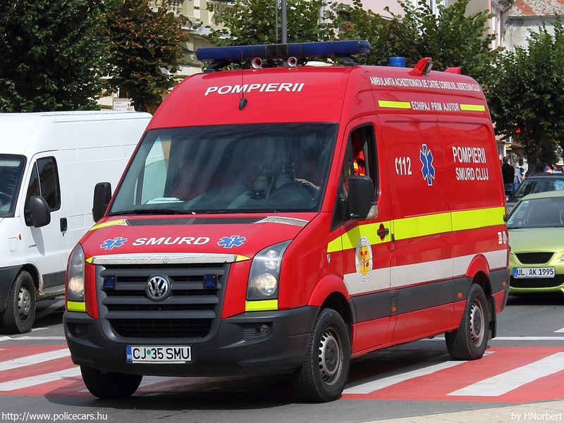 Volkswagen Crafter, SMURD. fotó: HNorbert
Keywords: román Románia mentő mentőautó CJ35SMU