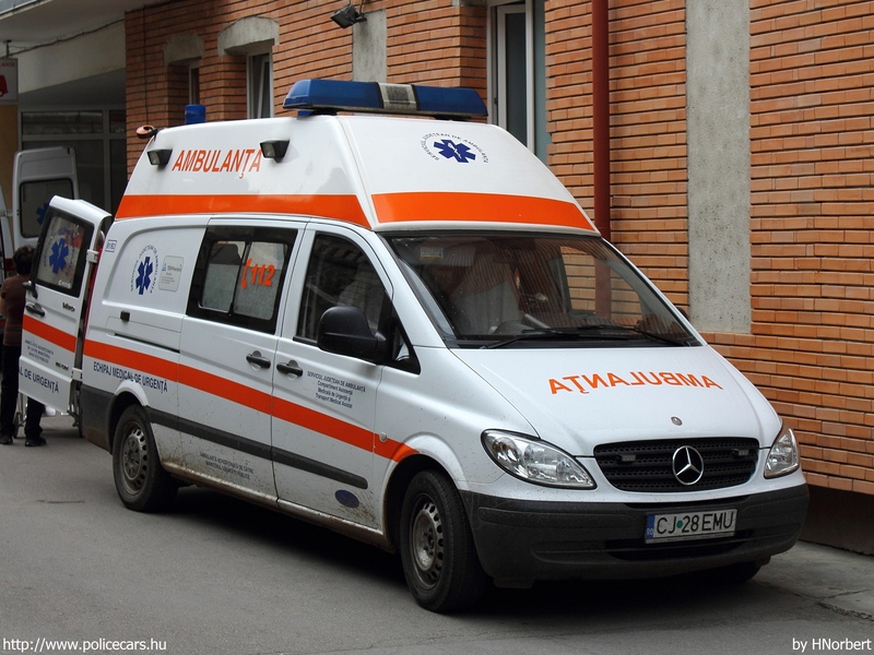 Mercedes-Benz Vito II 115 CDI, fotó: HNorbert
Keywords: román Románia mentő mentőautó CJ28EMU