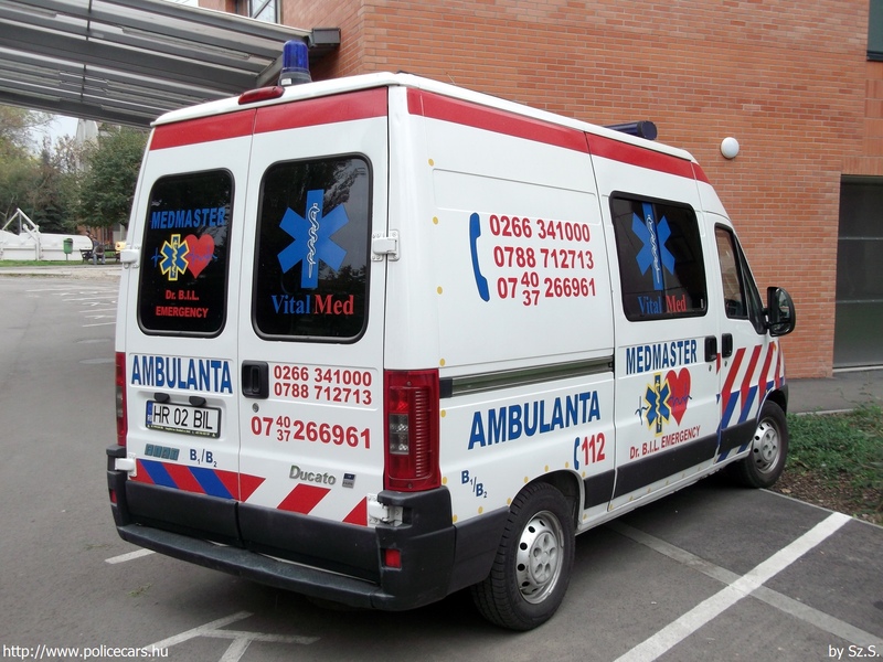 Fiat Ducato, fotó: Sz.S.
Keywords: román Románia mentő mentőautó HR02BIL